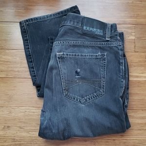Men's Express Grey Jeans